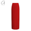 SAMUEL GUI YANG 25 Spring/Summer Tops/Skirts SGY-SS25ASK11-1-2-LYCHEESHELL Red Skirt SGY-SS25ATP12